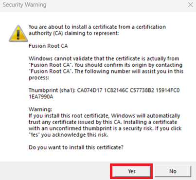 Security Warning wnd2