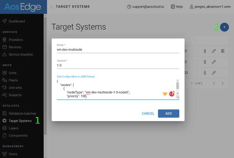 Paste target system